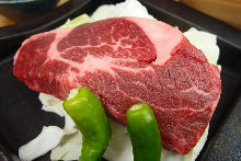 Wagyu beef steak