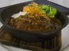 Stewed hamburg steak