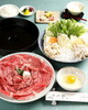 Sukiyaki course
