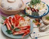 Crab hot pot (sukiyaki) course