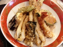 Tempura rice bowl