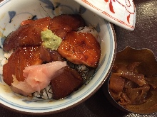 Seafood rice bowl