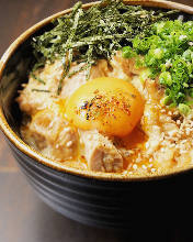 "Oyako" chicken and egg rice bowl