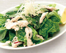 Korean-style chicken breast salad