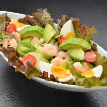 Shrimp and avocado salad