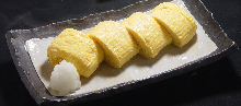 Japanese-style rolled omelet