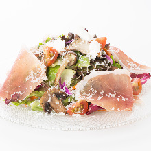 Raw ham salad