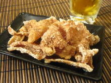 Fried chicken skin