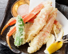 Crab tempura