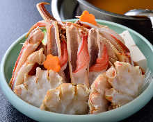 Crab hotpot