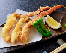 Crab tempura