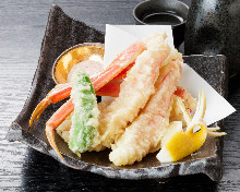 Crab tempura