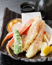 Snow crab tempura