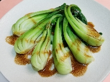 Stir-fried bok choy