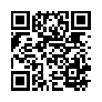 QR Code links to Homepage