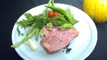 Wagyu beef steak