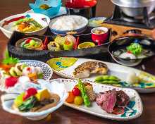 Japanese course cuisine  Kaiseki-ryori Meals For 1