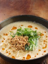 Chinese noodles in Sichuan-style sesame paste soup