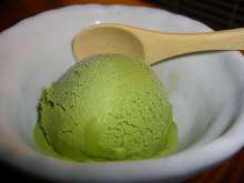 Matcha ice cream