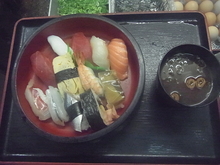 Assorted nigiri sushi