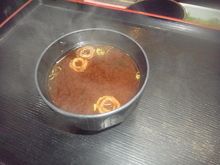 Red miso soup