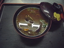 Red miso soup