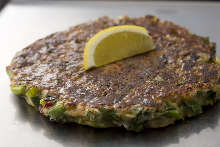 Scallion okonomiyaki