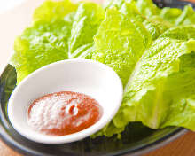 Sangchu (Korean stem lettuce)