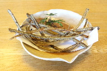 Fish bone crackers