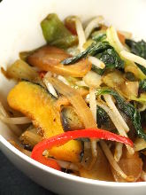 Stir-fried vegetables