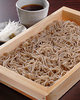 Itasoba (buckwheat noodles served in a wooden box)