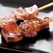 Beef tongue skewer