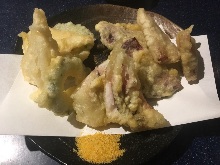 Assorted tempura