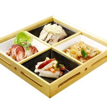 Assorted appetizers
