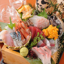 Assorted sashimi, 5 kinds