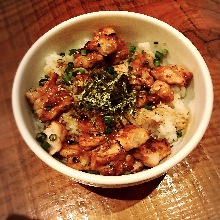 Grilled chicken rice bowl