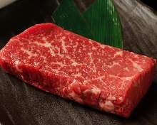 Wagyu beef round steak
