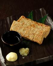 Fried fish paste