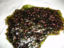 Korean seaweed