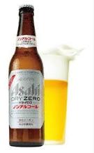 asahi dry zero bottle beer