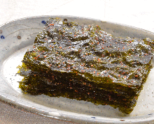 Grilled nori (seaweed)