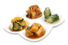 Assorted kimchi