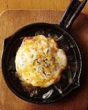 Cheese hamburger steak