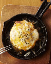 Cheese hamburger steak