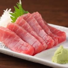 Fatty bluefin tuna sashimi