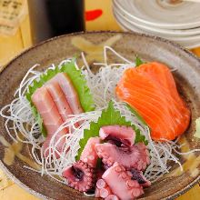 Assorted sashimi, 3 kinds