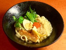 Tanuki-style wheat noodles