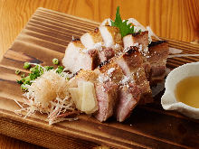 Straw-seared
