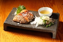 Straw-seared