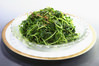 Stir-fried pea shoots